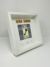 Load image into Gallery viewer, New Home Scrabble Frame - Grey Tartan Pearls