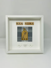 Load image into Gallery viewer, New Home Scrabble Frame - Grey Tartan Gems