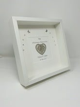 Load image into Gallery viewer, 10th Tin 10 Years Wedding Anniversary Picture Frame - Traditional