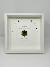 Load image into Gallery viewer, 8th Bronze 8 Years Wedding Anniversary Frame - Traditional