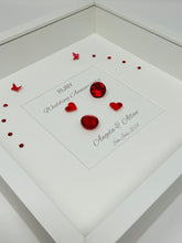 Load image into Gallery viewer, 40th Ruby 40 Years Wedding Anniversary Frame - Traditional