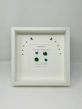 Load image into Gallery viewer, 55th Emerald 55 Years Wedding Anniversary Frame - Traditional