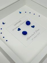 Load image into Gallery viewer, 45th Sapphire 45 Years Wedding Anniversary Frame - Traditional