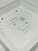 Load image into Gallery viewer, 60th Diamond 60 Years Wedding Anniversary Frame - Traditional