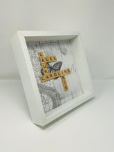 Load image into Gallery viewer, Scrabble Tile Frame - Map