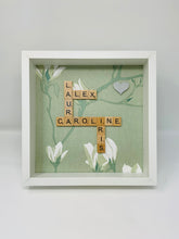 Load image into Gallery viewer, Scrabble Tile Frame - Green Magnolia