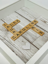 Load image into Gallery viewer, Scrabble Tile Frame - Wood Effect