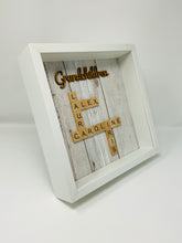 Load image into Gallery viewer, Grandchildren Scrabble Tile Frame - Wood Effect