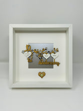 Load image into Gallery viewer, 10th Tin 10 Years Wedding Anniversary Frame  - Branch