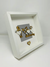 Load image into Gallery viewer, 10th Tin 10 Years Wedding Anniversary Frame  - Branch