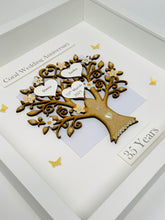 Load image into Gallery viewer, 35th Coral 35 Years Wedding Anniversary Frame - Classic