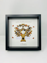 Load image into Gallery viewer, 3rd Leather 3 Years Wedding Anniversary Frame - Classic