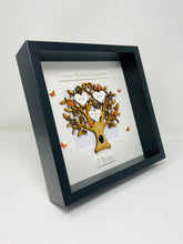 Load image into Gallery viewer, 7th Copper & Black 7 Years Wedding Anniversary Frame - Classic