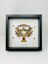 Load image into Gallery viewer, 8th Bronze 8 Years Wedding Anniversary Frame - Classic