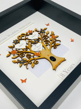 Load image into Gallery viewer, 8th Bronze 8 Years Wedding Anniversary Frame - Classic