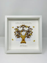 Load image into Gallery viewer, 50th Golden 50 Years Wedding Anniversary Frame - Classic
