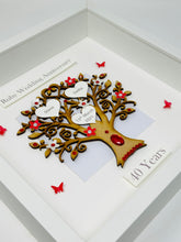 Load image into Gallery viewer, 40th Ruby 40 Years Wedding Anniversary Frame - Classic