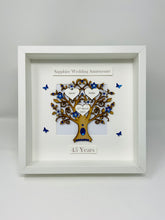 Load image into Gallery viewer, 45th Sapphire 45 Years Wedding Anniversary Frame - Classic