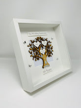 Load image into Gallery viewer, 10th Tin 10 Years Wedding Anniversary Frame - Classic