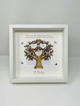 Load image into Gallery viewer, 70th Platinum 70 Years Wedding Anniversary Frame - Classic