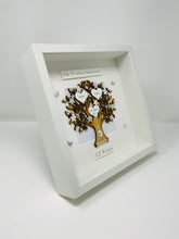 Load image into Gallery viewer, 12th Silk 12 Years Wedding Anniversary Frame - Classic