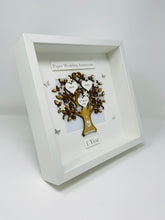 Load image into Gallery viewer, 1st Paper 1 Year Wedding Anniversary Frame - Classic