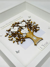 Load image into Gallery viewer, 1st Paper 1 Year Wedding Anniversary Frame - Classic