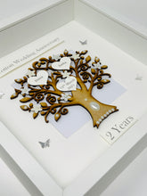 Load image into Gallery viewer, 2nd Cotton 2 Years Wedding Anniversary Frame - Classic