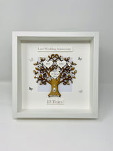 Load image into Gallery viewer, 13th Lace 13 Years Wedding Anniversary Frame - Classic