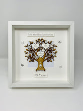 Load image into Gallery viewer, 39th Lace 39 Years Wedding Anniversary Frame - Classic