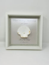 Load image into Gallery viewer, Mum & Dad Oyster Shell 30th Pearl 30 Years Wedding Anniversary Frame