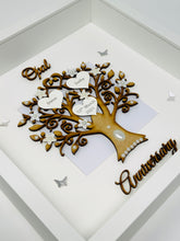 Load image into Gallery viewer, 24th Opal 24 Years Wedding Anniversary Frame - Wooden