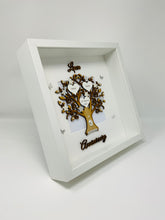 Load image into Gallery viewer, 4th Linen 4 Years Wedding Anniversary Frame - Wooden