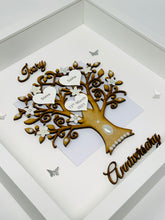 Load image into Gallery viewer, 14th Ivory 14 Years Wedding Anniversary Frame - Wooden