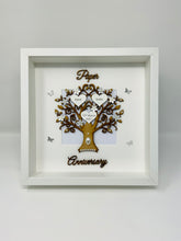 Load image into Gallery viewer, 1st Paper 1 Year Wedding Anniversary Frame - Wooden