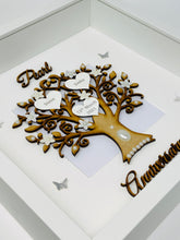 Load image into Gallery viewer, 30th Pearl 30 Years Wedding Anniversary Frame - Wooden