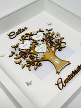 Load image into Gallery viewer, 2nd Cotton 2 Years Wedding Anniversary Frame - Wooden