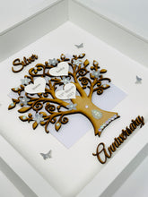 Load image into Gallery viewer, 25th Silver 25 Years Wedding Anniversary Frame - Wooden