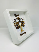 Load image into Gallery viewer, 15th Crystal 15 Years Wedding Anniversary Frame - Wooden