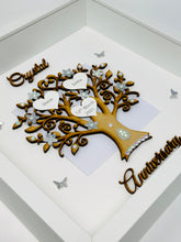 Load image into Gallery viewer, 15th Crystal 15 Years Wedding Anniversary Frame - Wooden