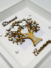 Load image into Gallery viewer, 60th Diamond 60 Years Wedding Anniversary Frame - Wooden