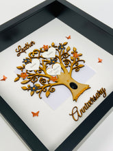 Load image into Gallery viewer, 3rd Leather 3 Years Wedding Anniversary Frame - Wooden