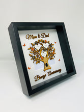 Load image into Gallery viewer, 19th Bronze 19 Years Wedding Anniversary Frame - Mum & Dad