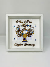 Load image into Gallery viewer, 45th Sapphire 45 Years Wedding Anniversary Frame - Mum & Dad