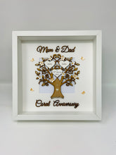 Load image into Gallery viewer, 35th Coral 35 Years Wedding Anniversary Frame - Mum & Dad