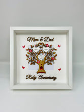 Load image into Gallery viewer, 40th Ruby 40 Years Wedding Anniversary Frame - Mum & Dad