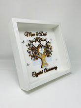 Load image into Gallery viewer, 15th Crystal 15 Years Wedding Anniversary Frame - Mum & Dad