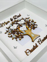 Load image into Gallery viewer, 15th Crystal 15 Years Wedding Anniversary Frame - Mum & Dad