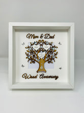 Load image into Gallery viewer, 5th Wood 5 Years Wedding Anniversary Frame - Mum & Dad
