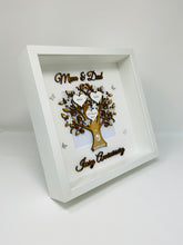 Load image into Gallery viewer, 14th Ivory 14 Years Wedding Anniversary Frame - Mum & Dad